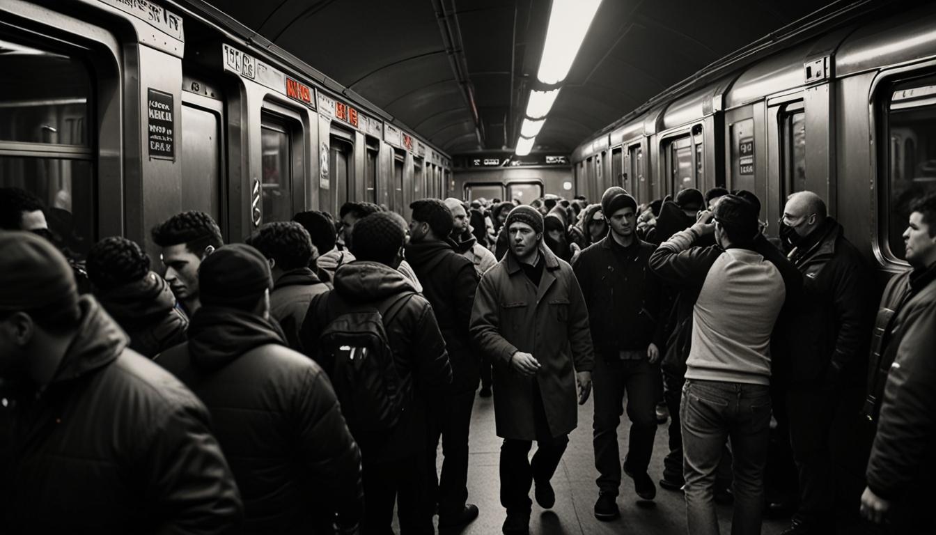 Pro-Palestine Supporters Chant Anti-Zionist Slogans in New York Subway Amid Heightened Tensions