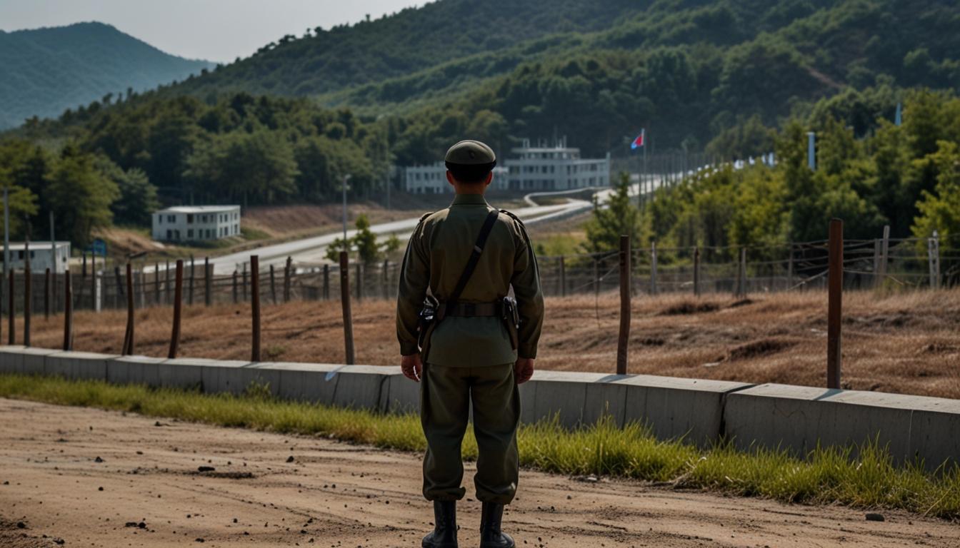 South Korean Soldiers Fire Warning Shots at North Korean Troops Crossing Inter-Korean Border