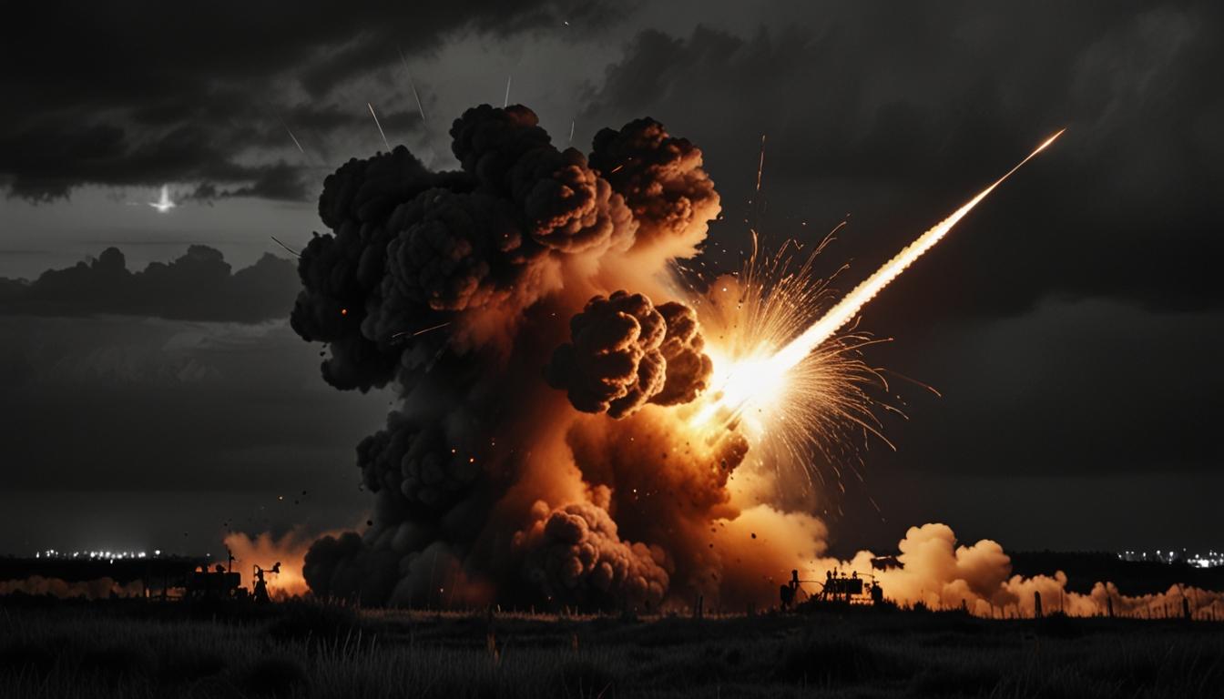 Russia Strikes Kyiv with Missiles and Drones, Ukrainian Air Defense Successfully Intercepts Attack