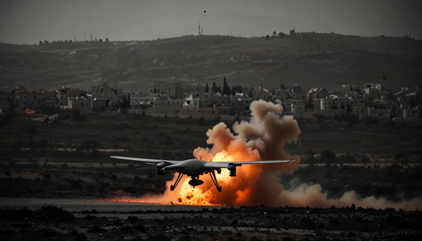 Hezbollah launches major attack on Israeli military positions in retaliation for commander's assassination