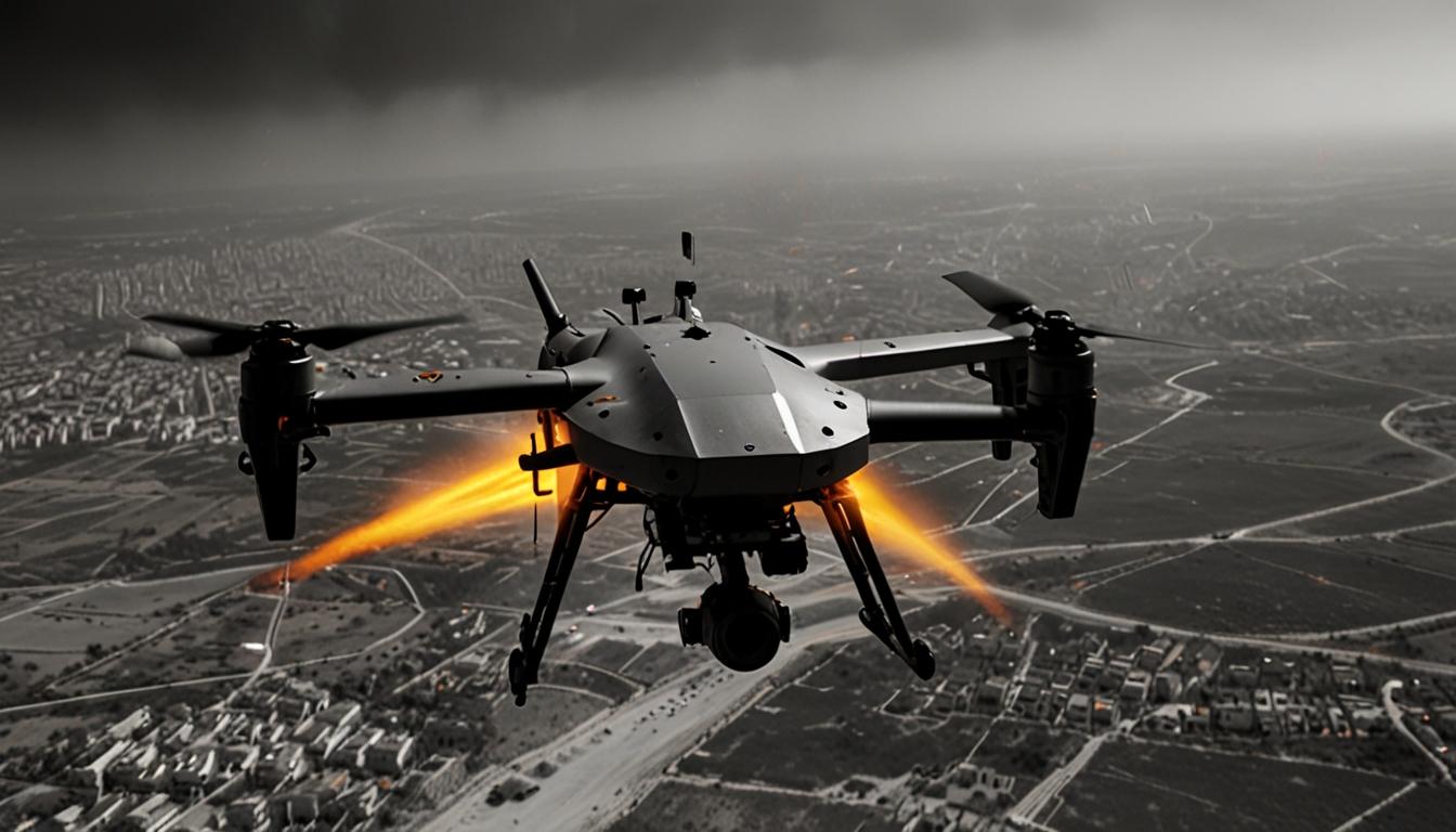 Hezbollah Launches Rocket and Drone Attacks on Israel