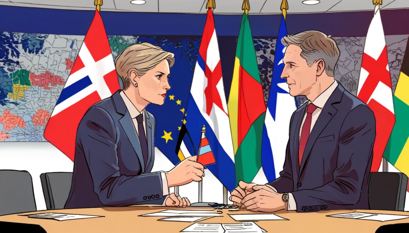 European leaders converge in London for crucial Ukraine summit