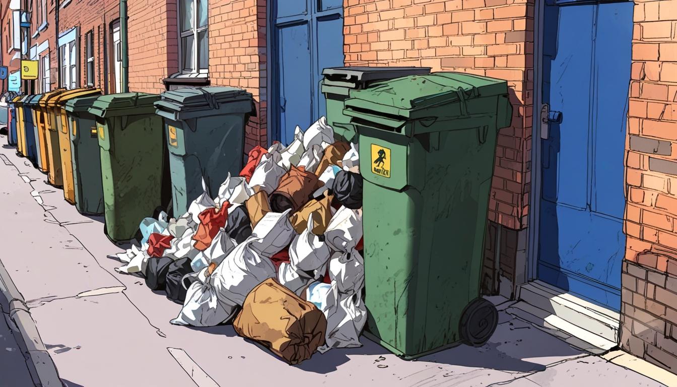 Birmingham’s bin strike worsens amid political focus on international issues