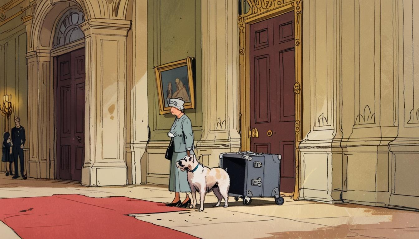 President Mobutu's dog smuggling causes outrage at Buckingham Palace in 1973