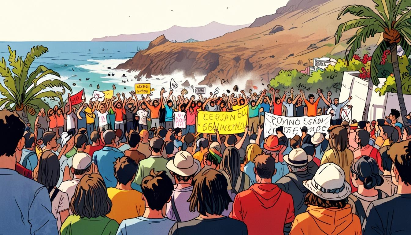 Canary Islands launch consultation amid protests over tourism impact