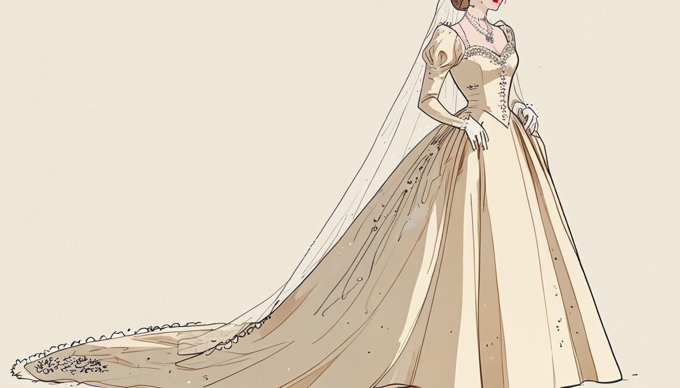 Princess Elizabeth’s wedding dress coupons highlight post-war rationing inequalities