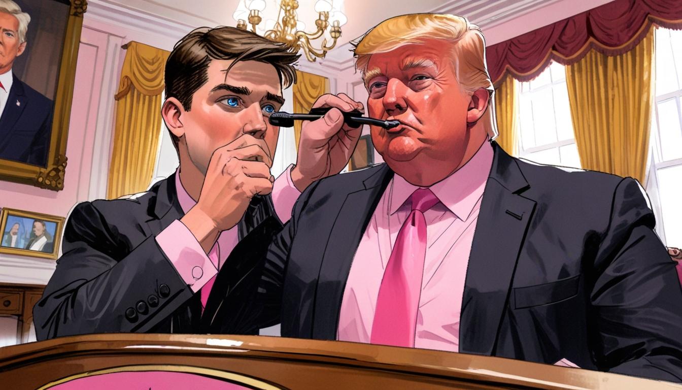 AI-generated images mock Trump and Vance on Chinese social media amid US-China tensions