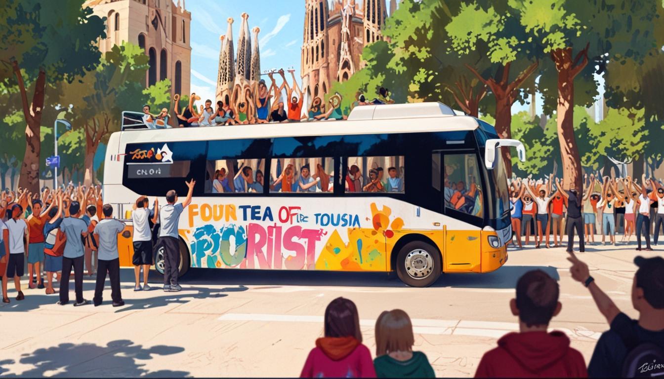 Anti-tourist protests escalate in Barcelona as summer season nears