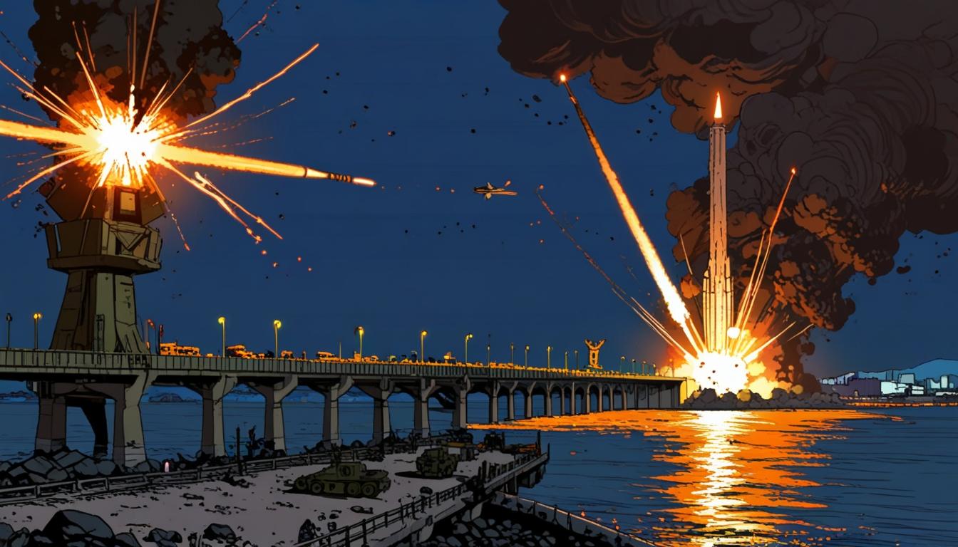 Ukraine launches heaviest missile and drone strikes on Russian territory using British Storm Shadow missiles