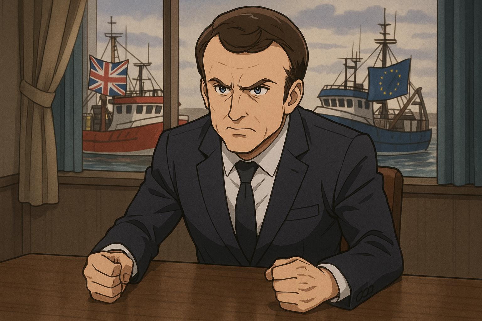 Macron forced to backtrack on fishing demands amid post-Brexit stalemate with UK
