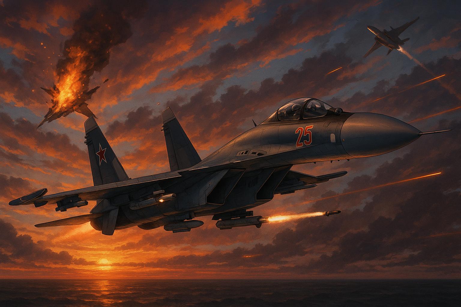 Russian Su-35 violation raises alarm amid Putin-Zelensky peace deadlock