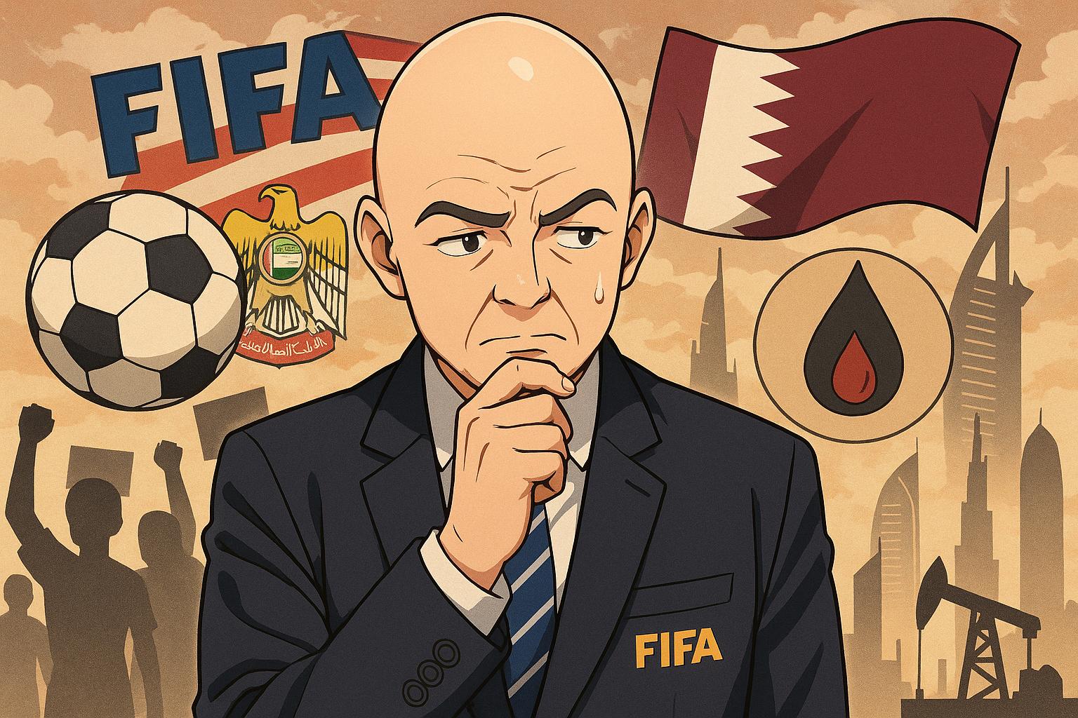 FIFA president Gianni Infantino faces backlash over Gulf trip amid governance and human rights concerns