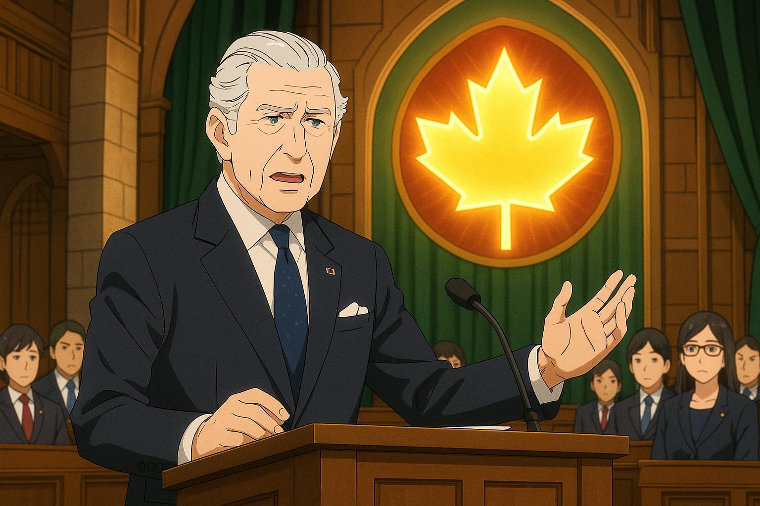 King Charles III set to affirm Canada’s sovereignty in historic parliamentary speech amid US tensions