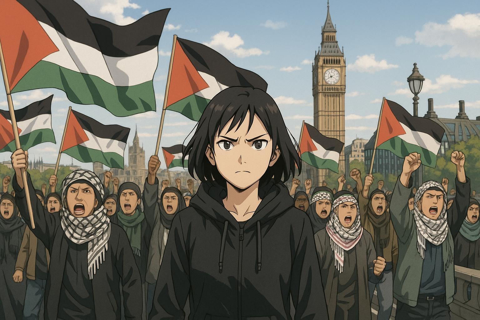 Pro-Palestine protests disrupt Gal Gadot’s London film shoot amid escalating tensions