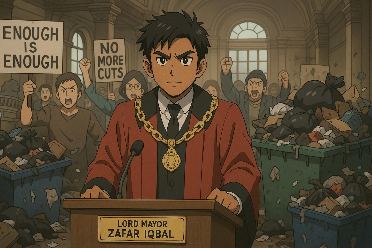 Birmingham’s new Lord Mayor faces bin strike protests amid mounting waste crisis