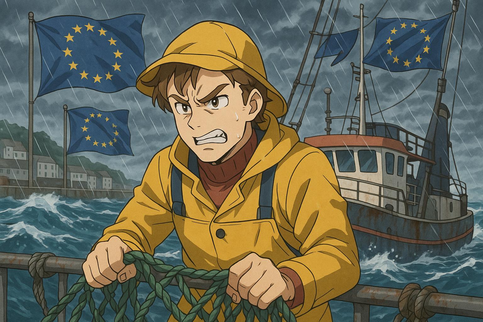 UK fishing industry clashes with government over extended EU access deal