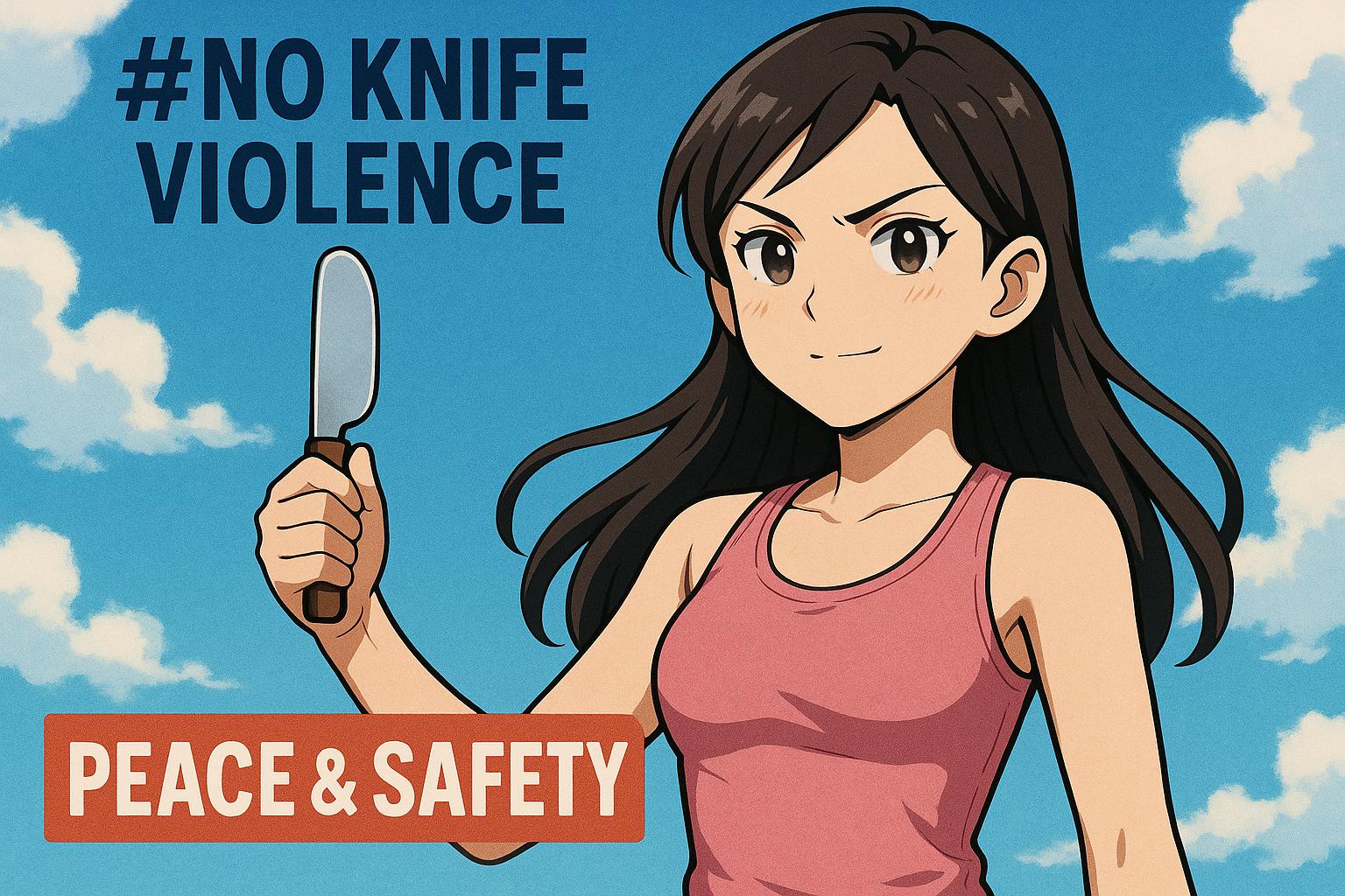 Leanne Lucas leads campaign to replace pointed kitchen knives with safer round-ended versions in UK
