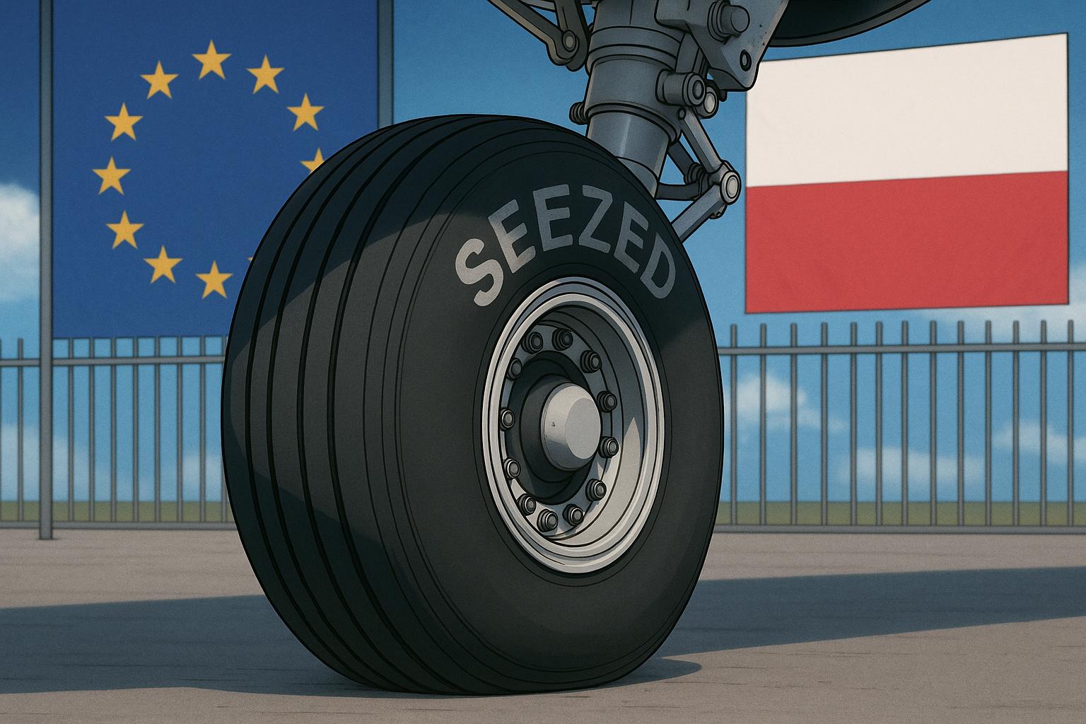 Poland seizes five tonnes of Boeing aircraft tyres in EU sanctions crackdown