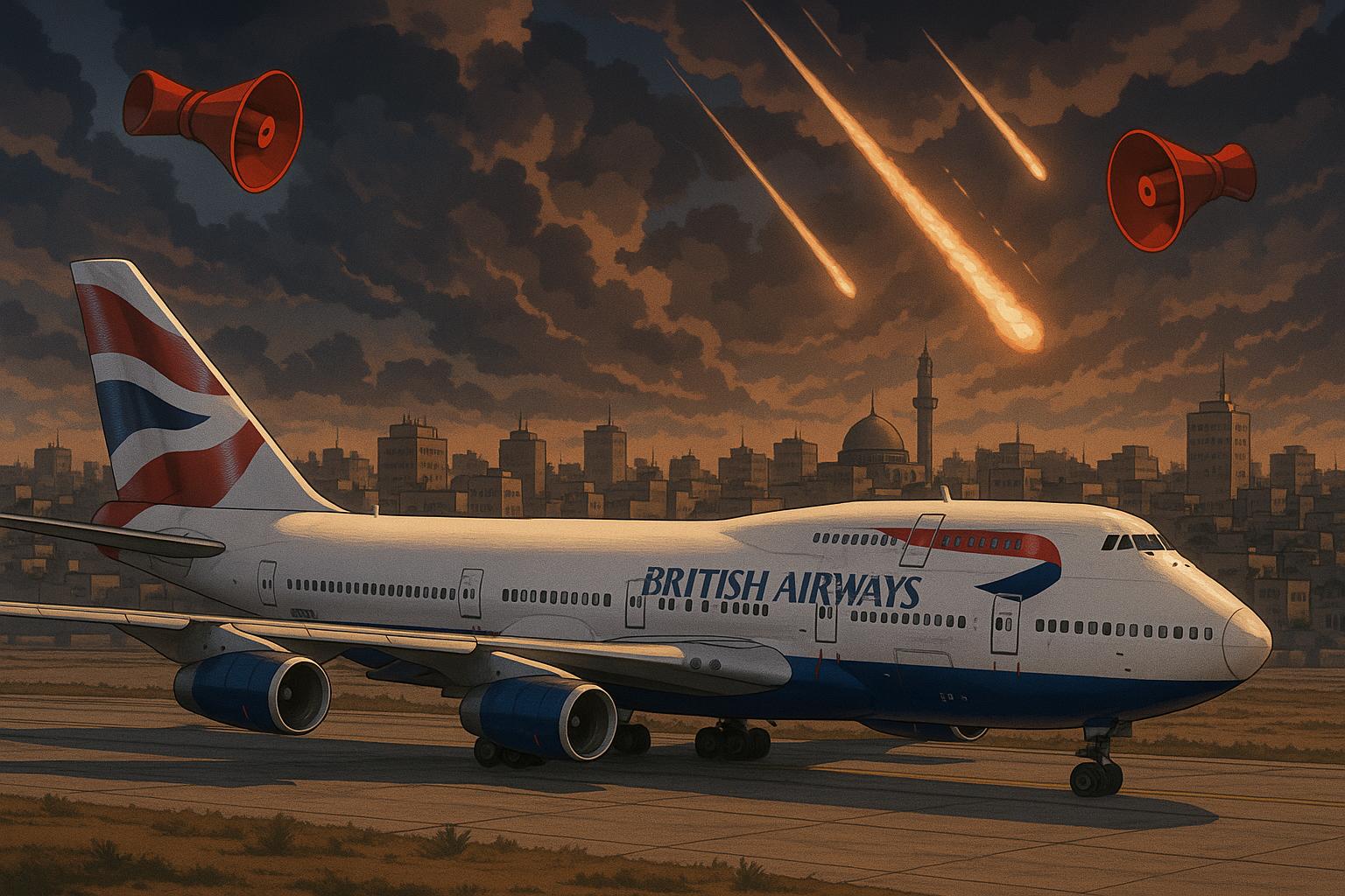 British Airways extends Israel flight suspension until March 2025 amid heightened security threats