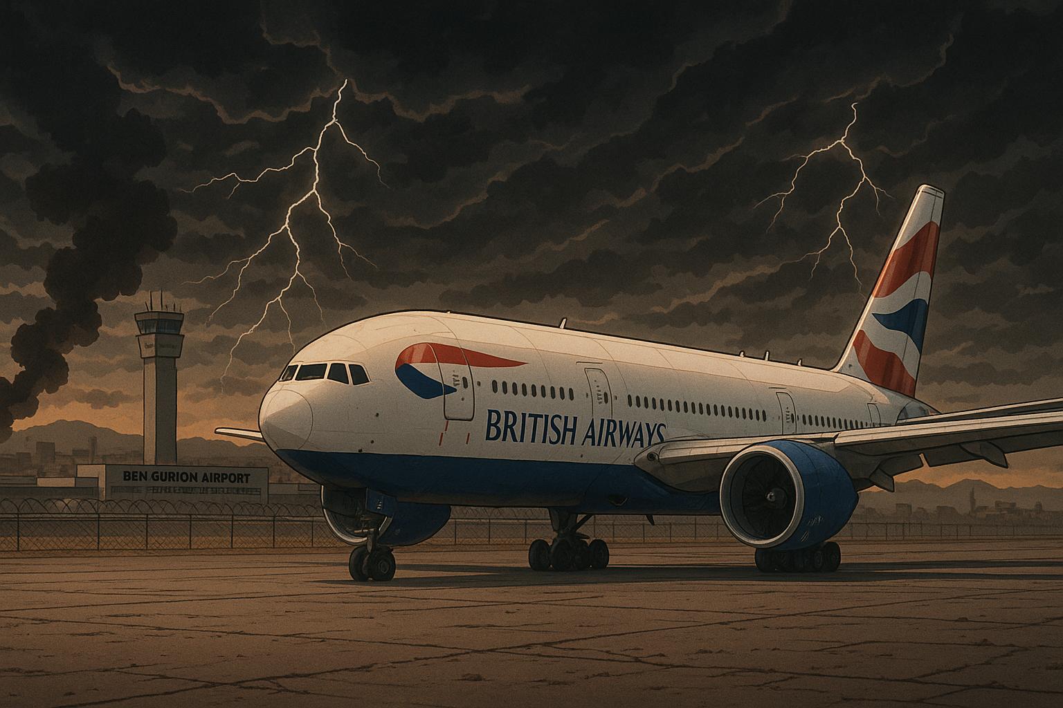 British Airways extends Israel flight suspensions until March 2025 amid escalating regional threats