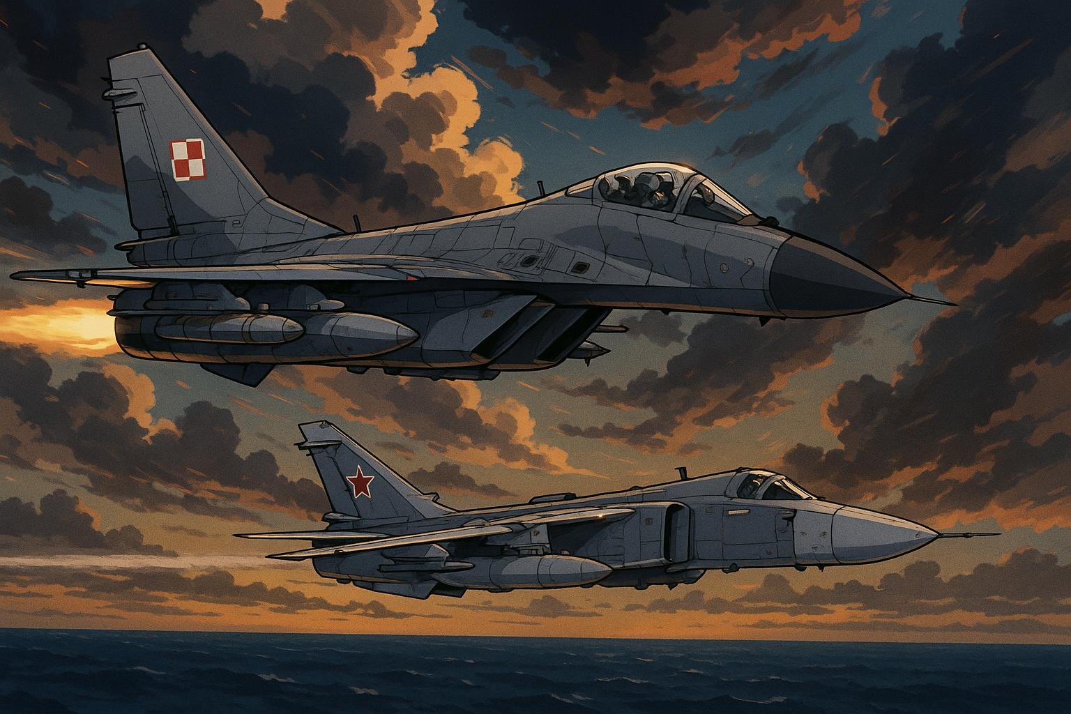 Polish jets intercept Russian Su-24 in Baltic amid escalating military provocations