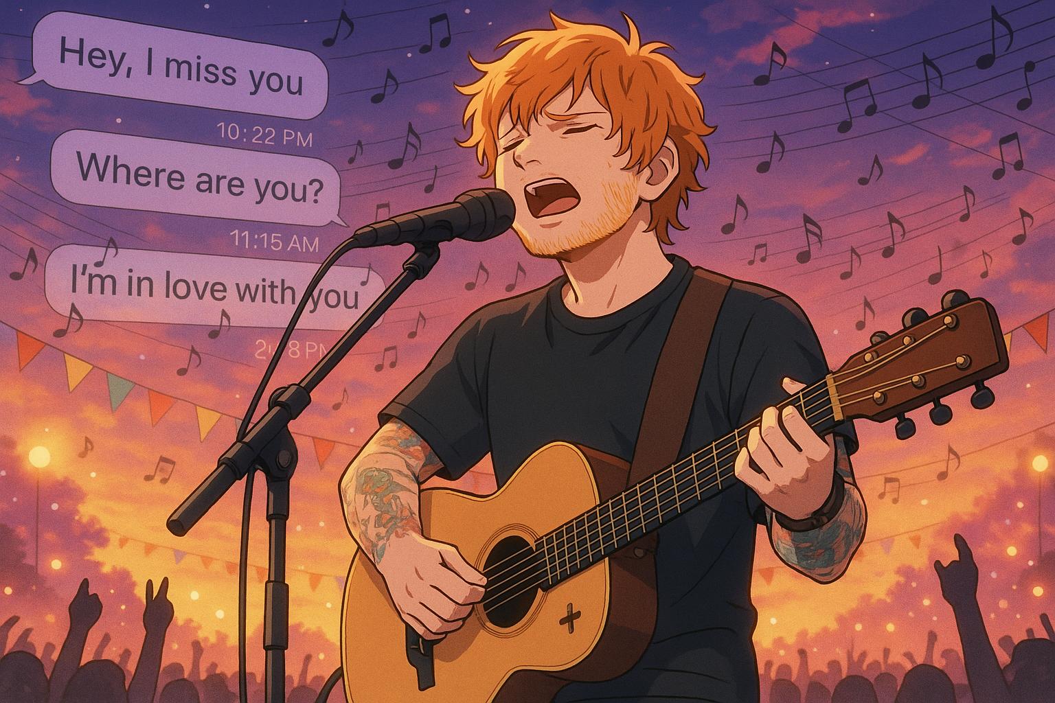 Ed Sheeran unveils new song inspired by legal battle during surprise Radio 1 Big Weekend set