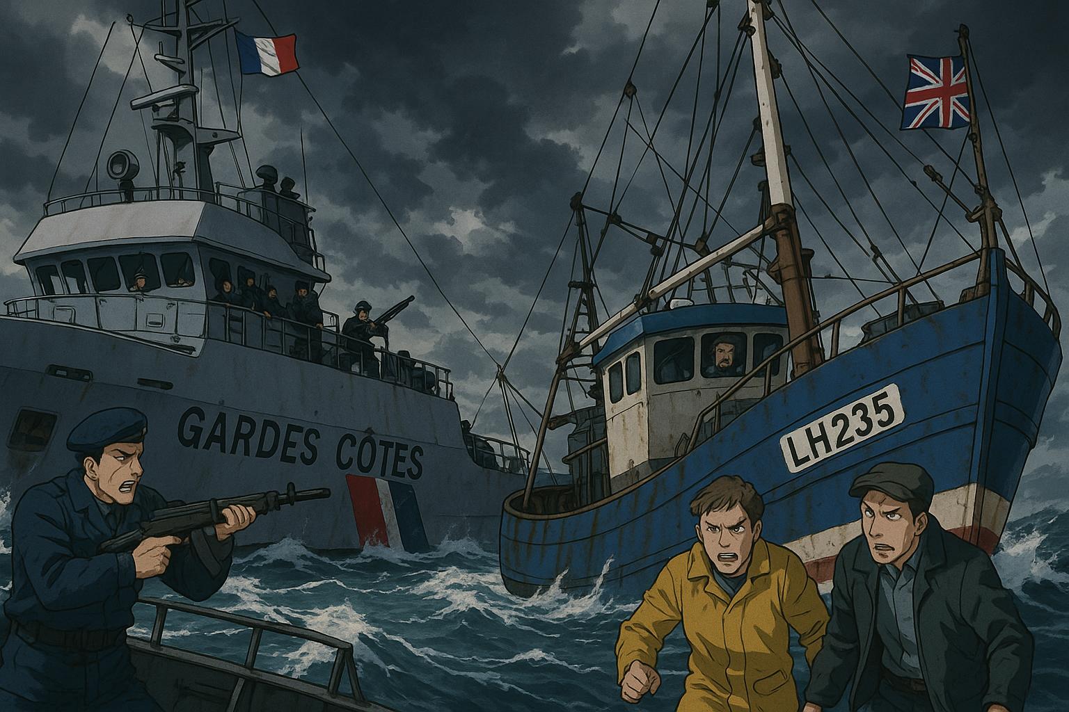 French coast guard seizes British trawler amid escalating post-Brexit fishing row