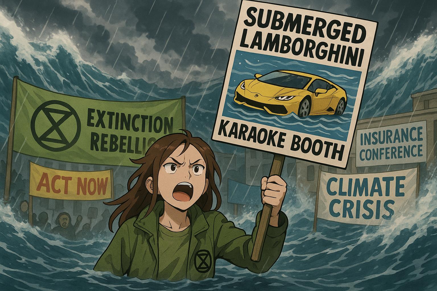 Extinction Rebellion escalates pressure on insurance industry to cut fossil fuel ties at BIBA conference
