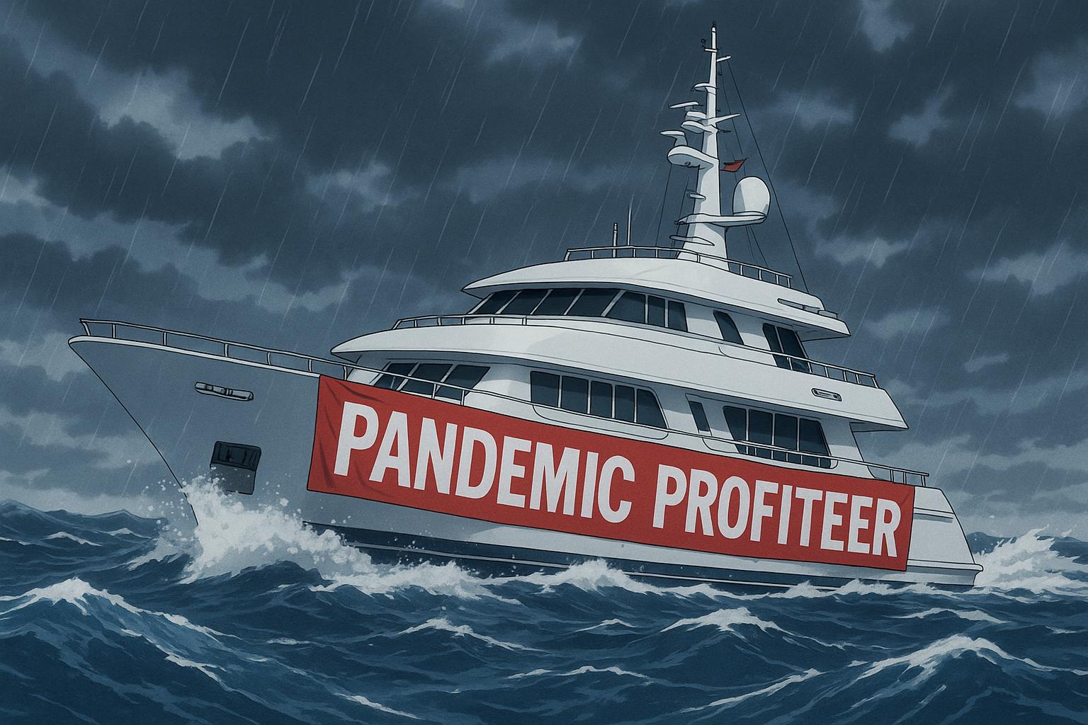 Led By Donkeys rename Michelle Mone’s yacht ‘Pandemic Profiteer’ in bold protest against crisis profiteering