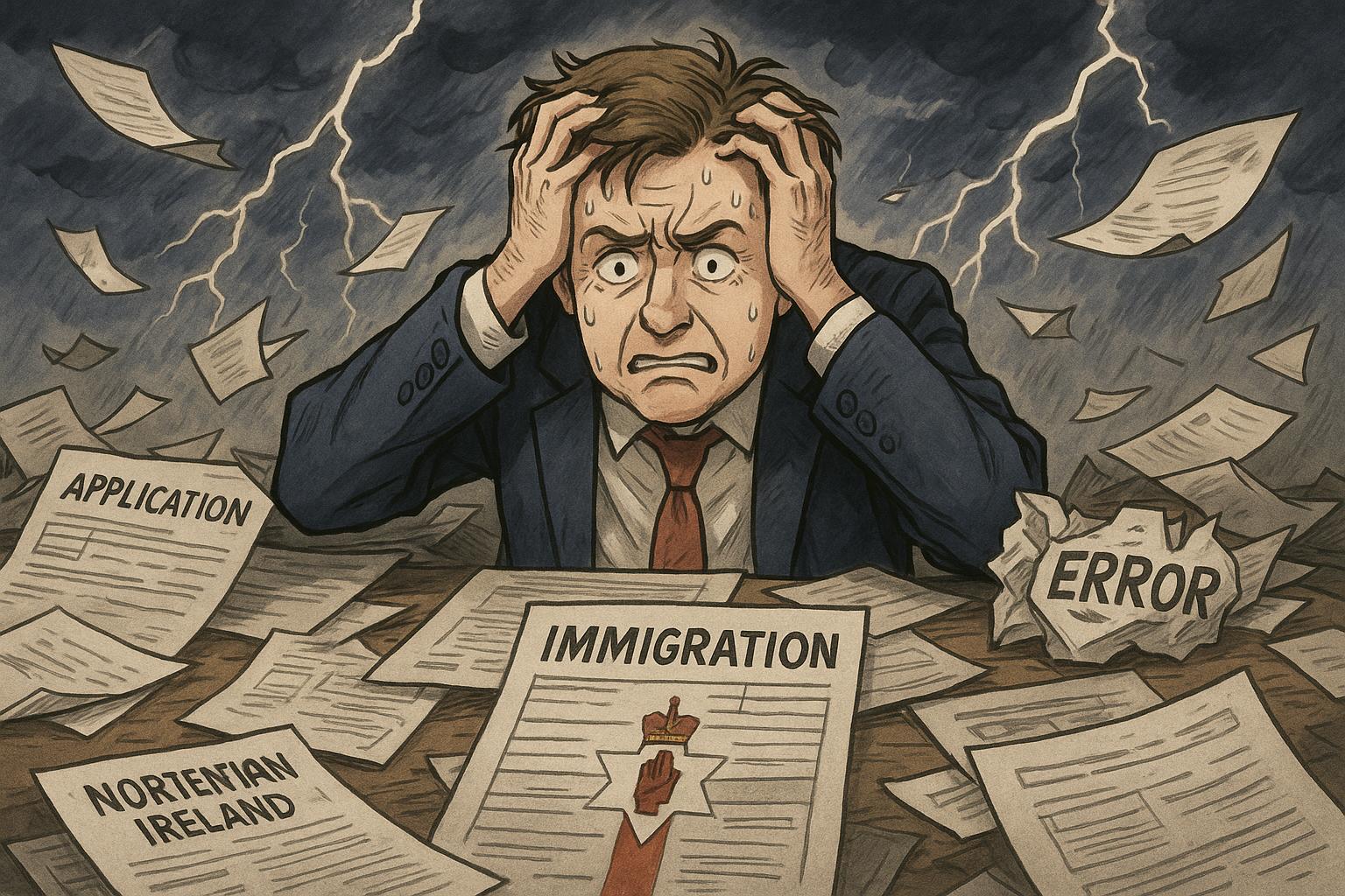 Stormont clerical error leaves Northern Ireland exposed to UK immigration changes
