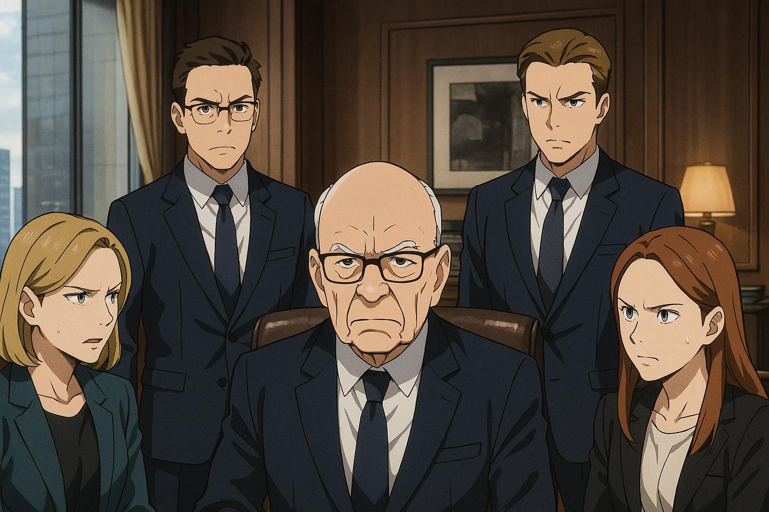 Murdoch family suspects mole amid Succession obsession and succession rift