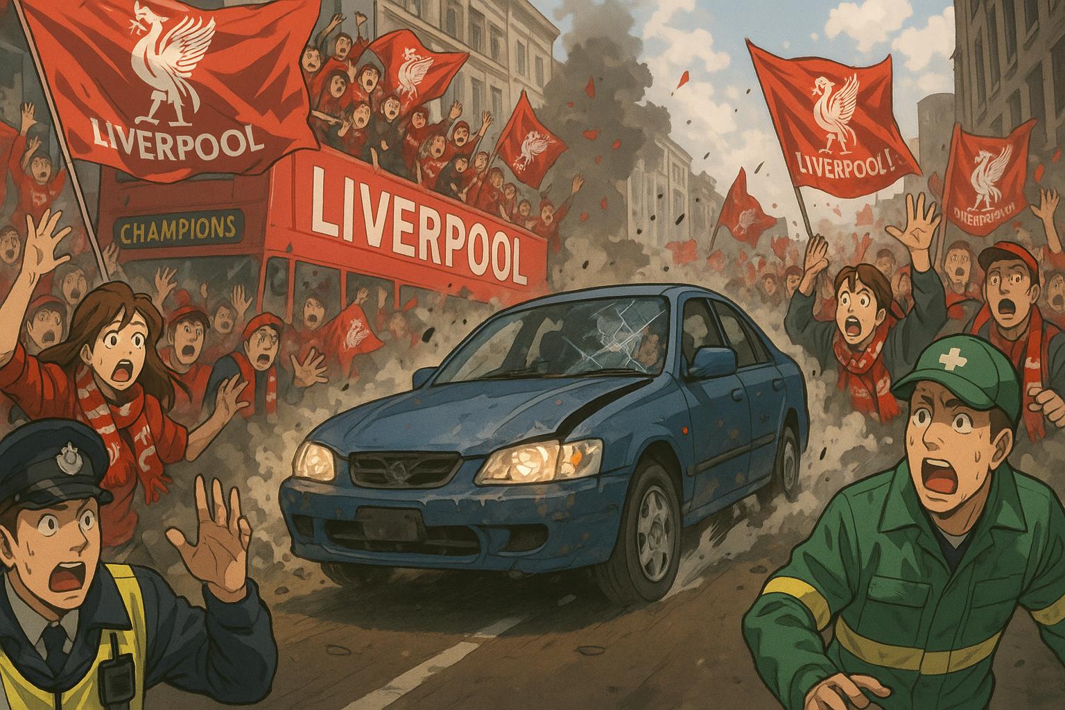 Former Royal Marine charged after car crashes into Liverpool victory parade crowd