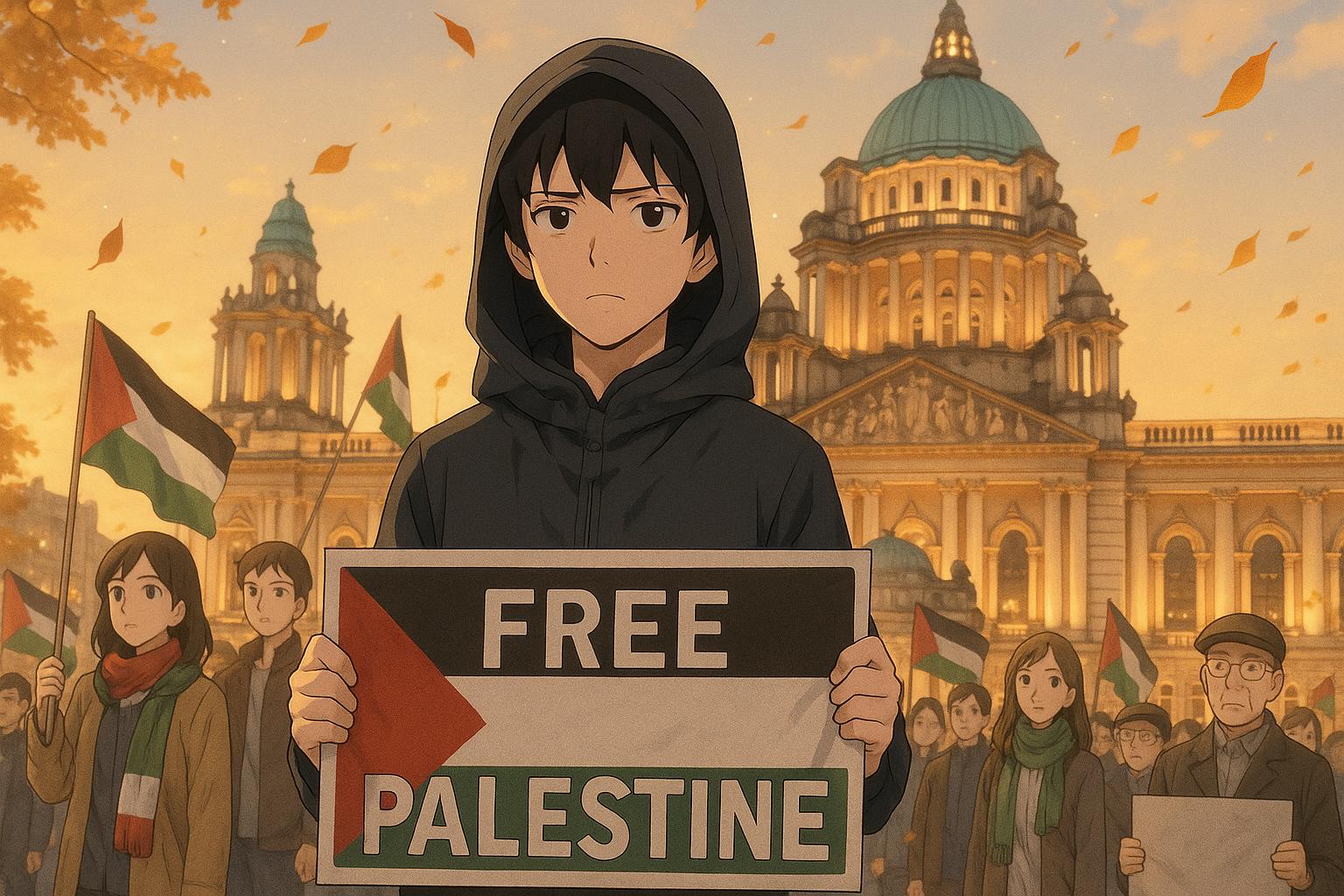 Protests in Northern Ireland amplify calls for Gaza ceasefire amid personal losses and political criticism