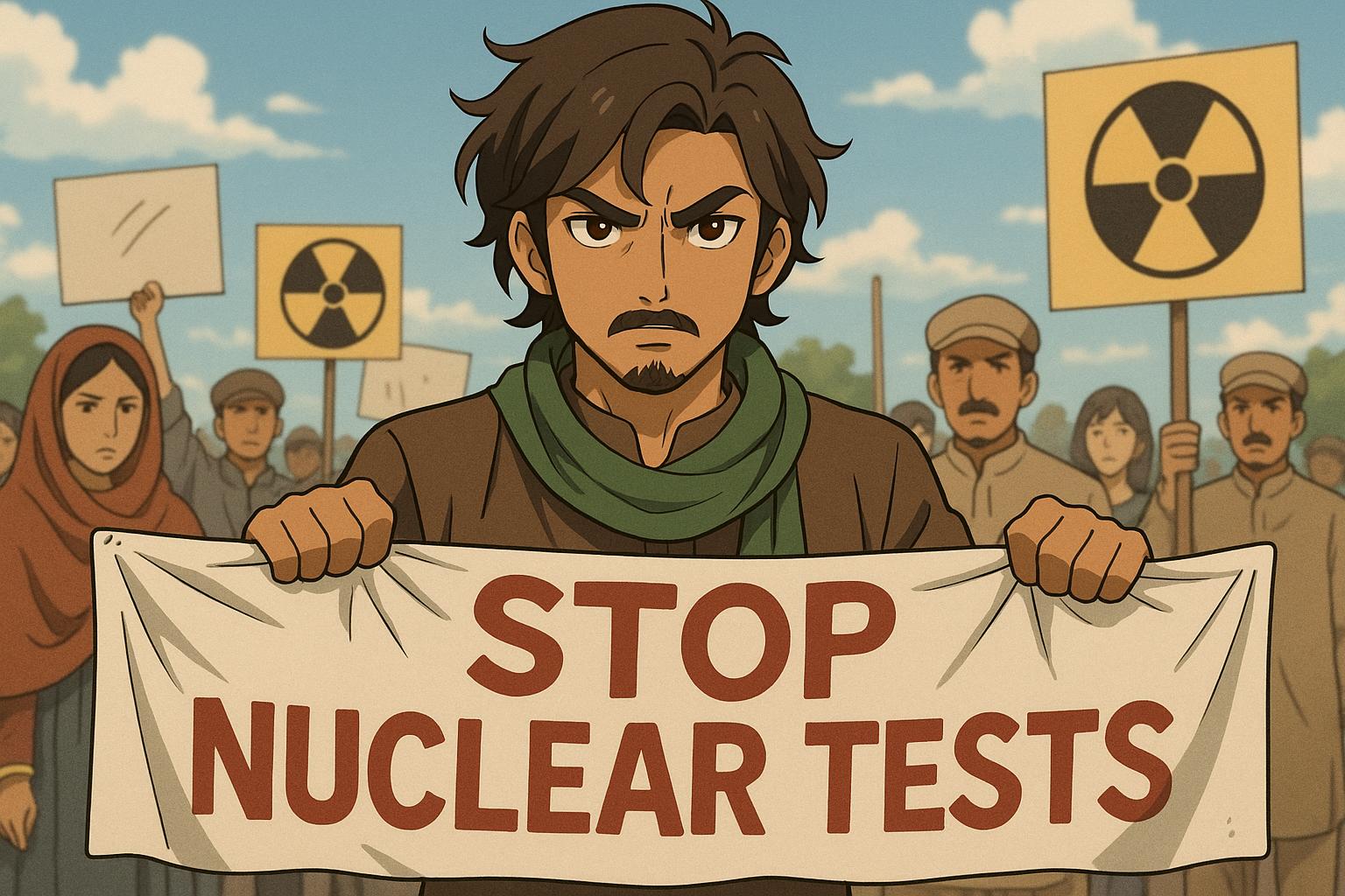 Coordinated protests across Europe call for justice over Pakistan’s nuclear tests in Balochistan