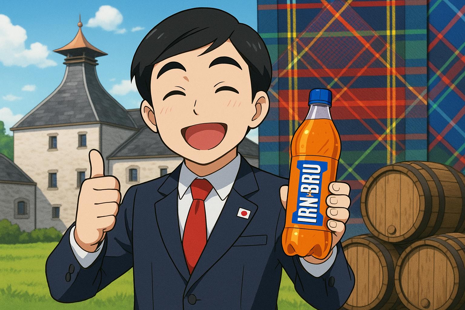 Japanese ambassador praises classic Irn Bru during Scotland visit amid whisky trade talks