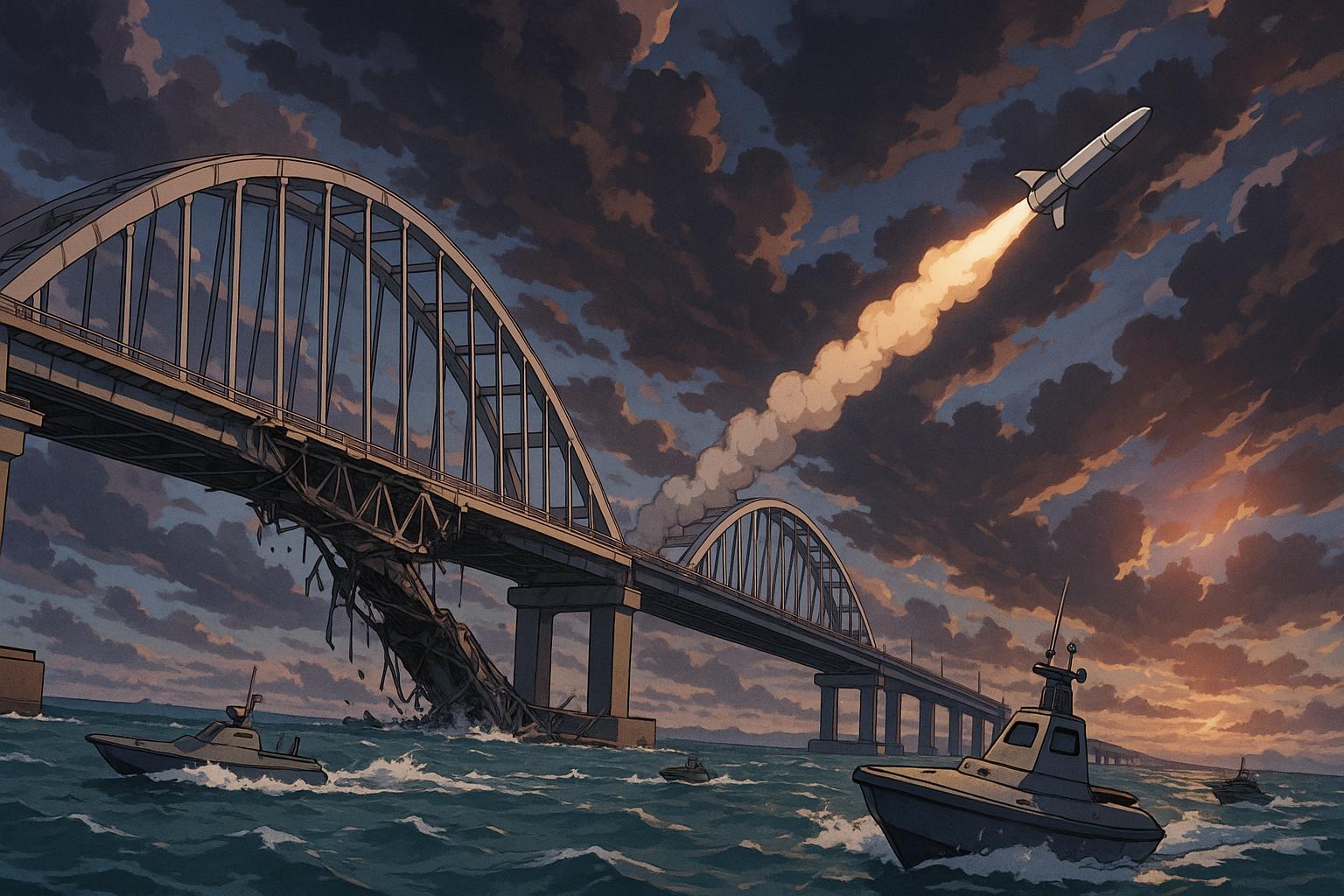 Germany ramps up military aid as Ukraine intensifies strikes on Kerch Bridge