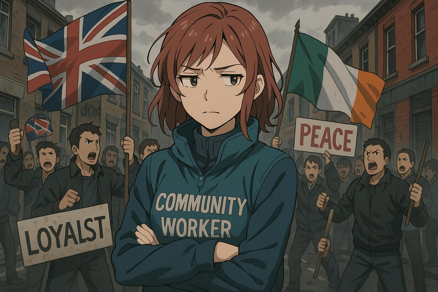 Winkie Irvine’s peacebuilding funding sparks controversy amid loyalist unrest