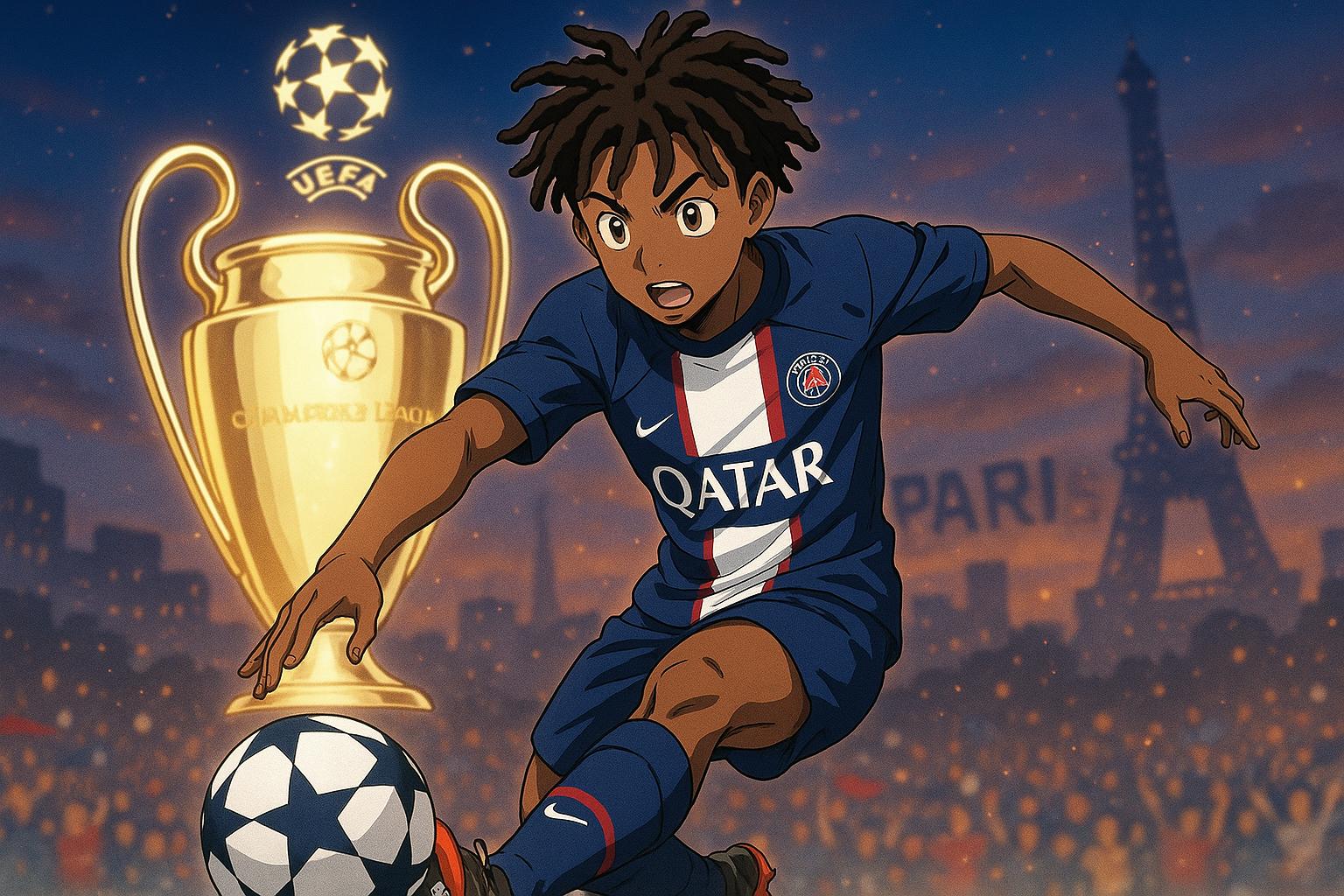 Desire Doué’s heroic Champions League final propels PSG to historic title amid celebrations and chaos