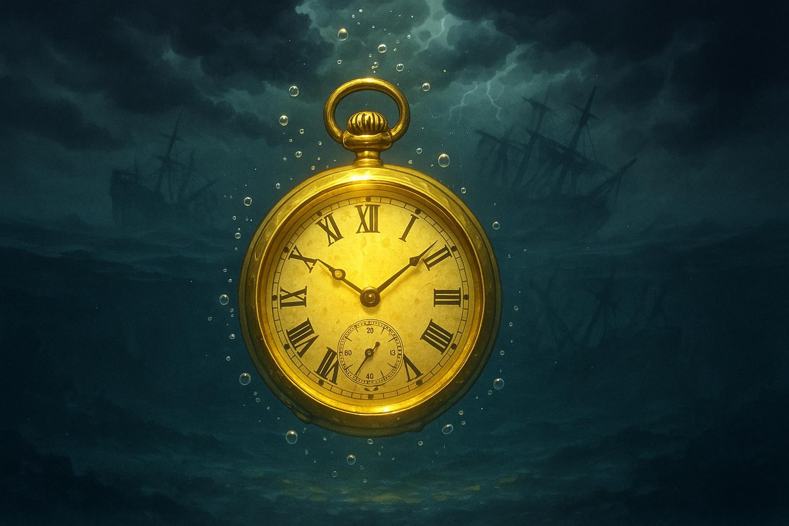 Historic Lady Elgin gold pocket watch returns to UK after 130 years underwater