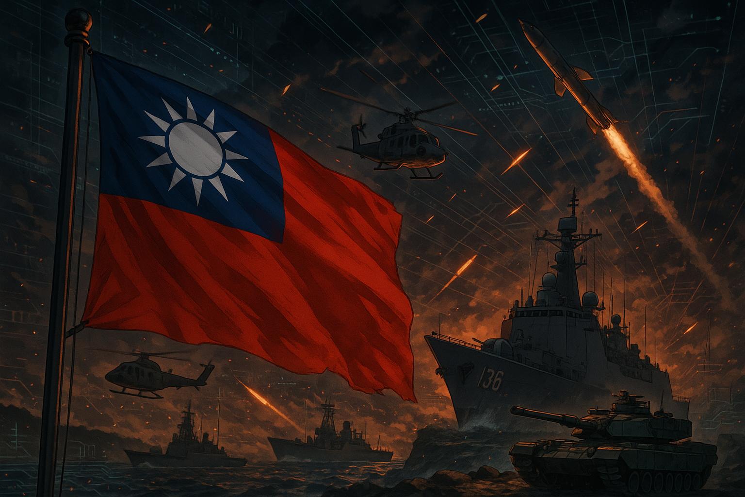 China escalates Taiwan crackdown with arrest warrants and sanctions amid growing tensions