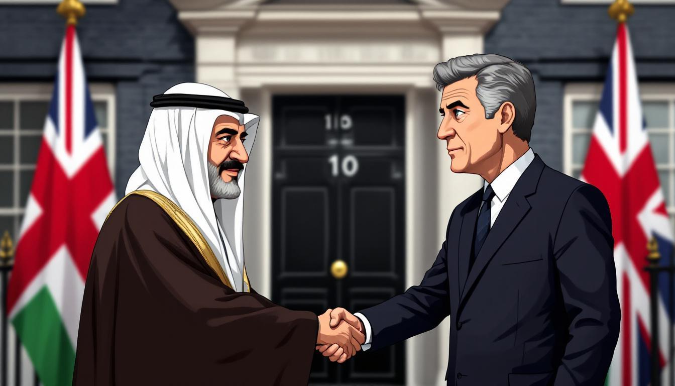 King Abdullah II's visit to Downing Street highlights urgent diplomatic push for Gaza ceasefire
