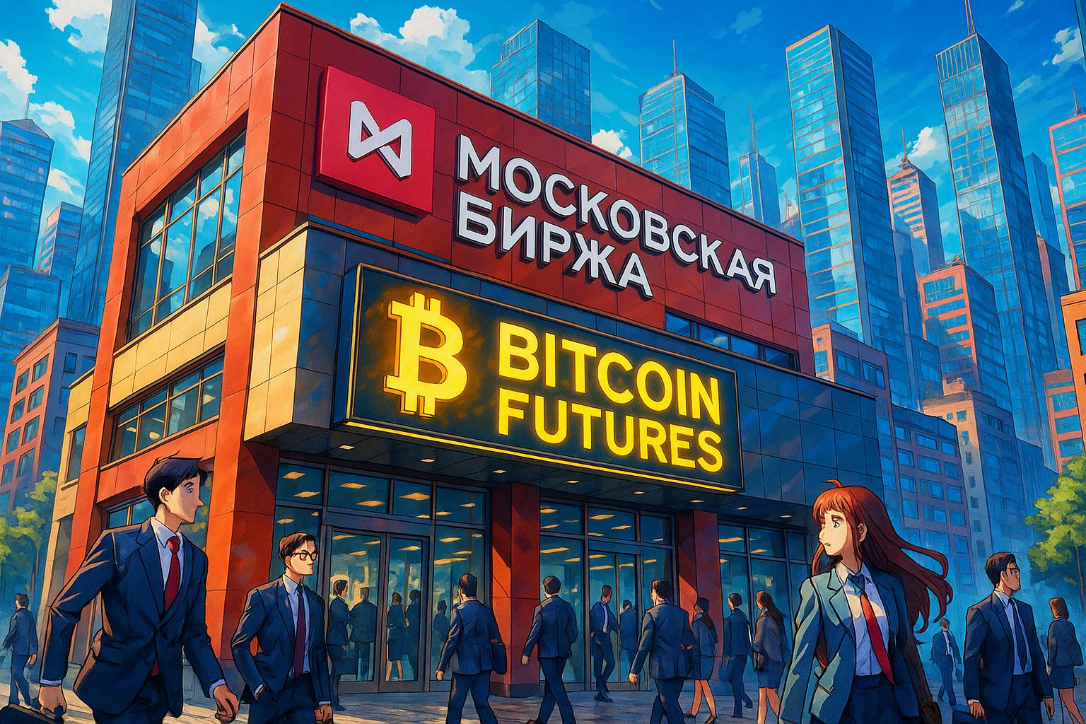 Moscow Exchange launches Bitcoin futures linked to BlackRock ETF, restricting retail access
