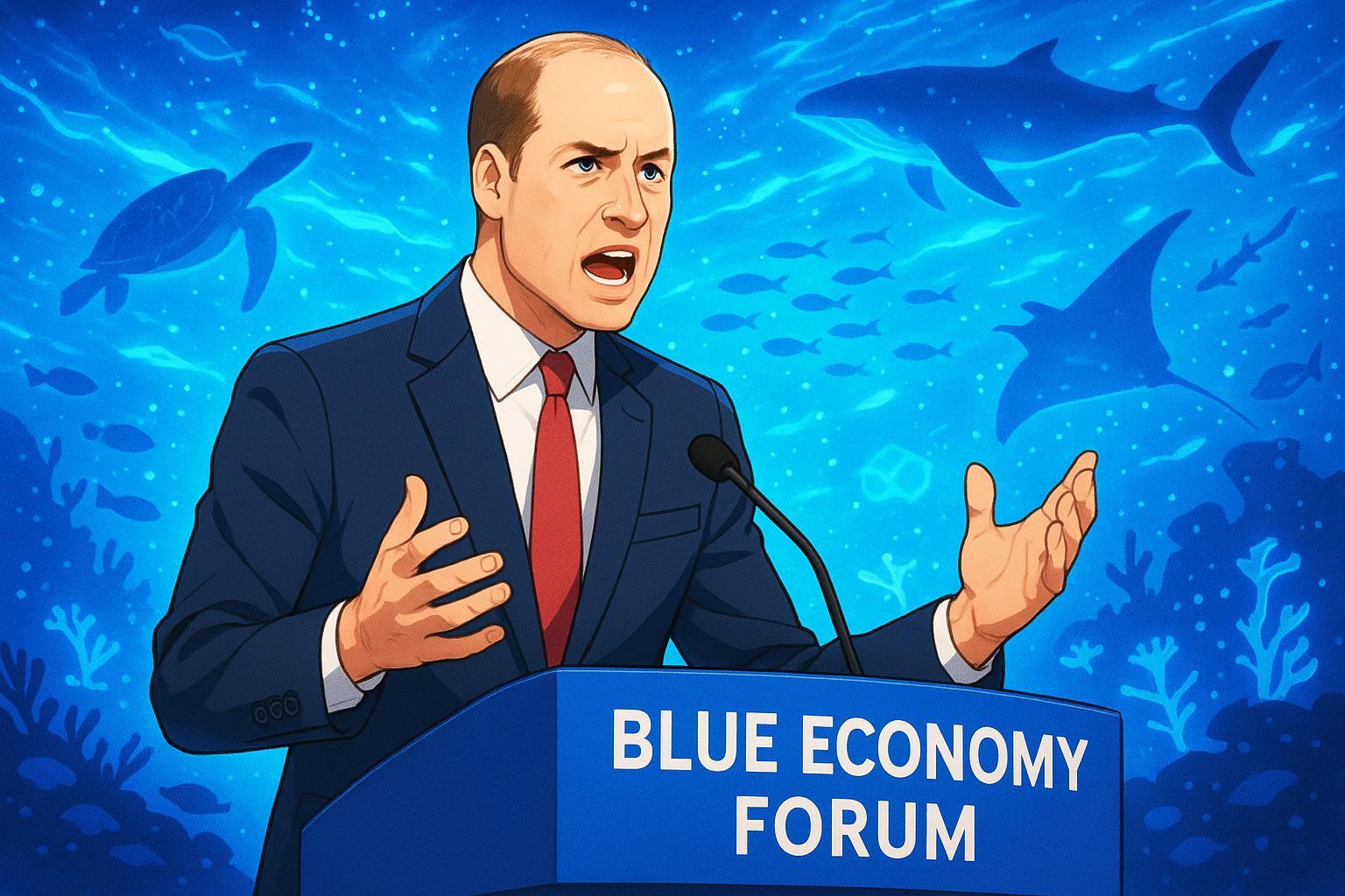 Prince William urges urgent ocean protection as investors converge in Monaco