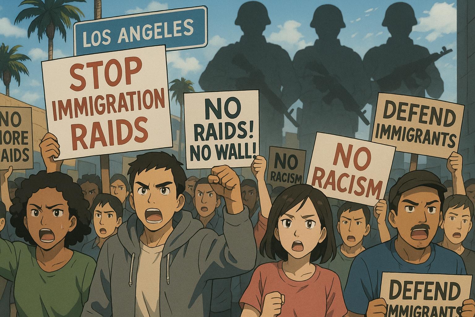 Trump orders National Guard deployment in LA amid disputed ICE protest claims