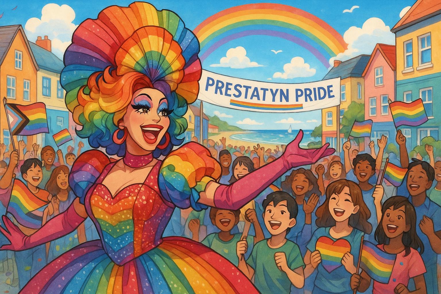 Prestatyn’s first Pride parade sparks local debate on community and inclusivity