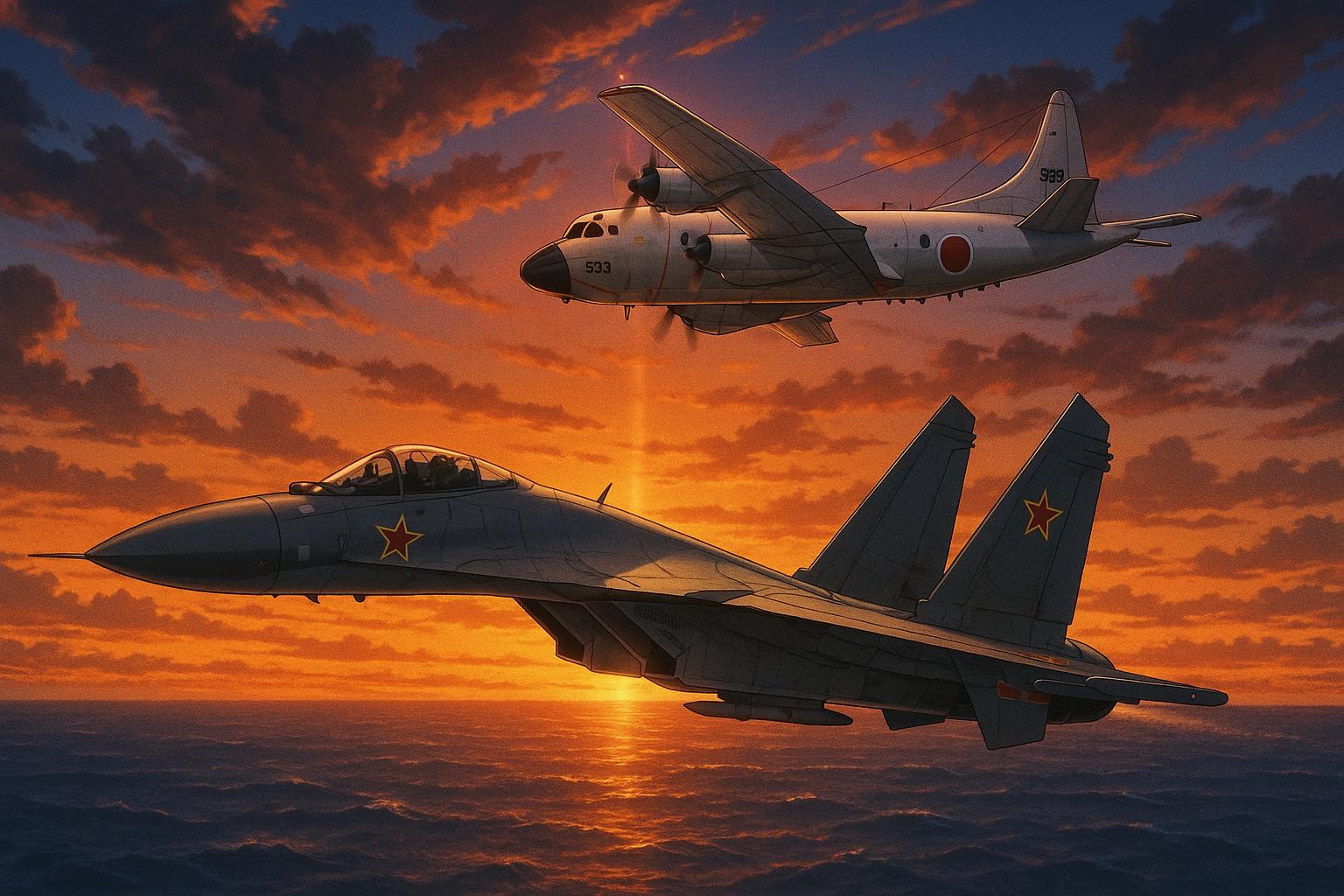 Japan and China face heightened risk of conflict as Chinese carriers operate near Japanese islands