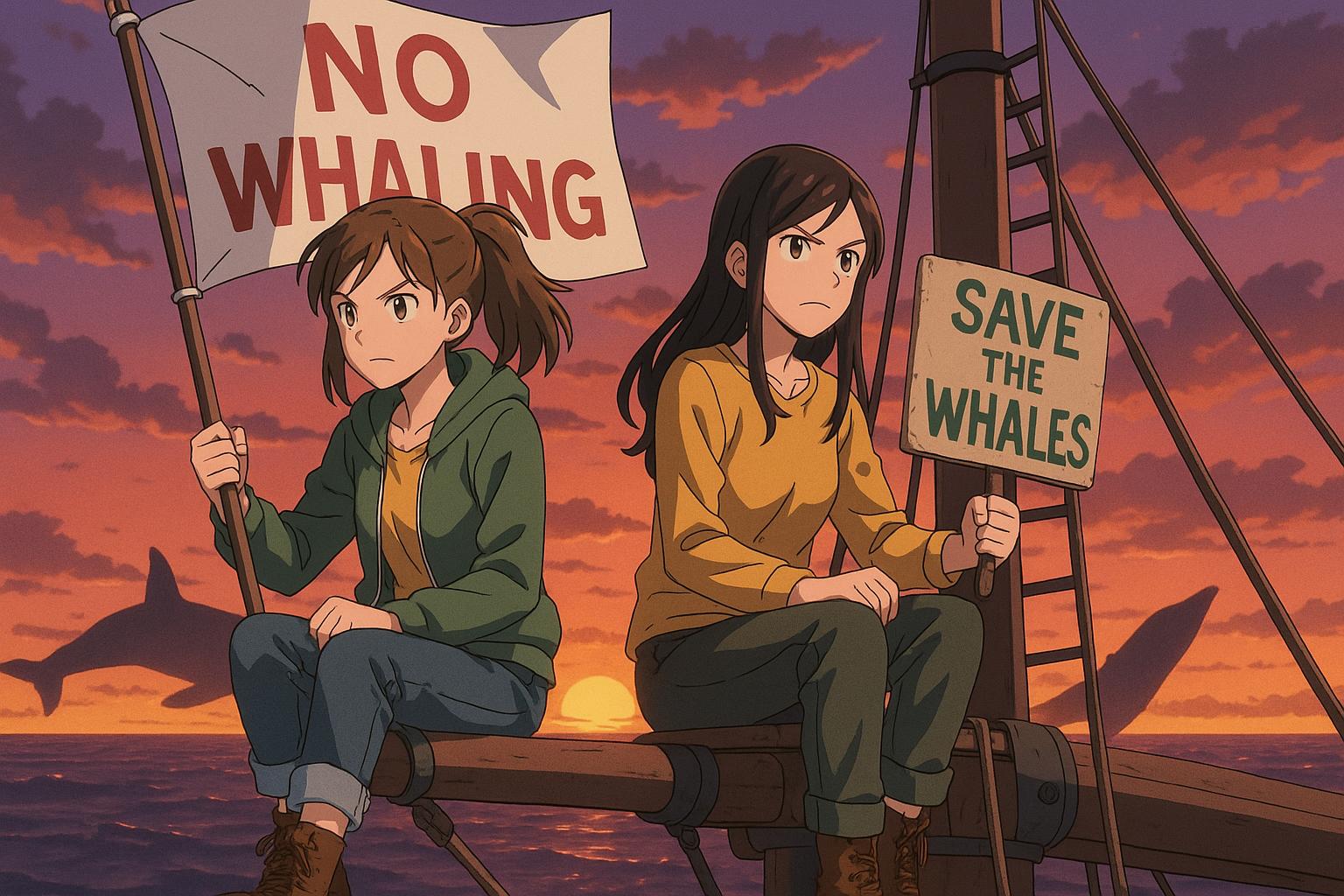 Two activists face jail after 33-hour whaling protest on Icelandic vessel