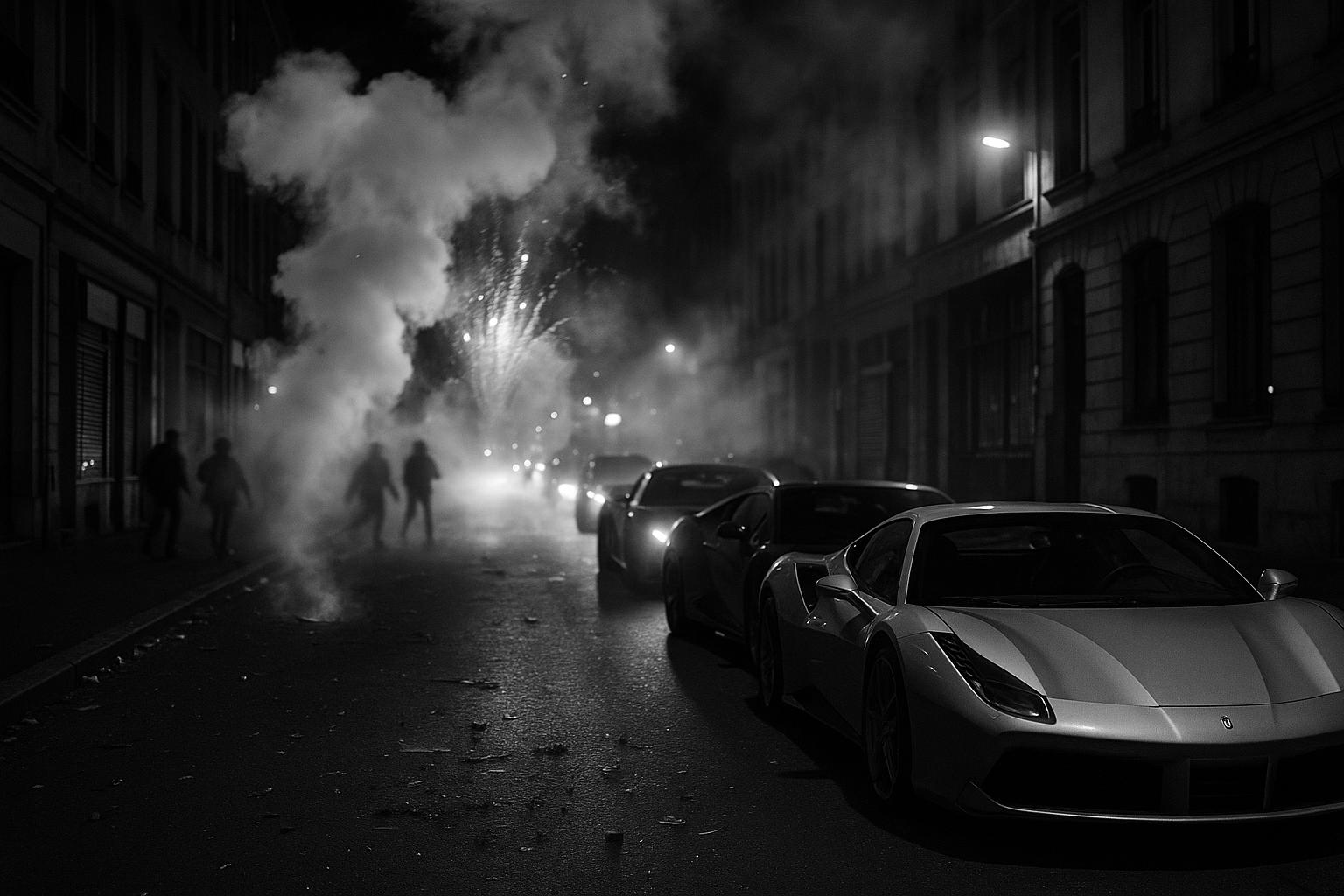 Supercar wedding celebrations spark escalating chaos in Tottenham and Telford