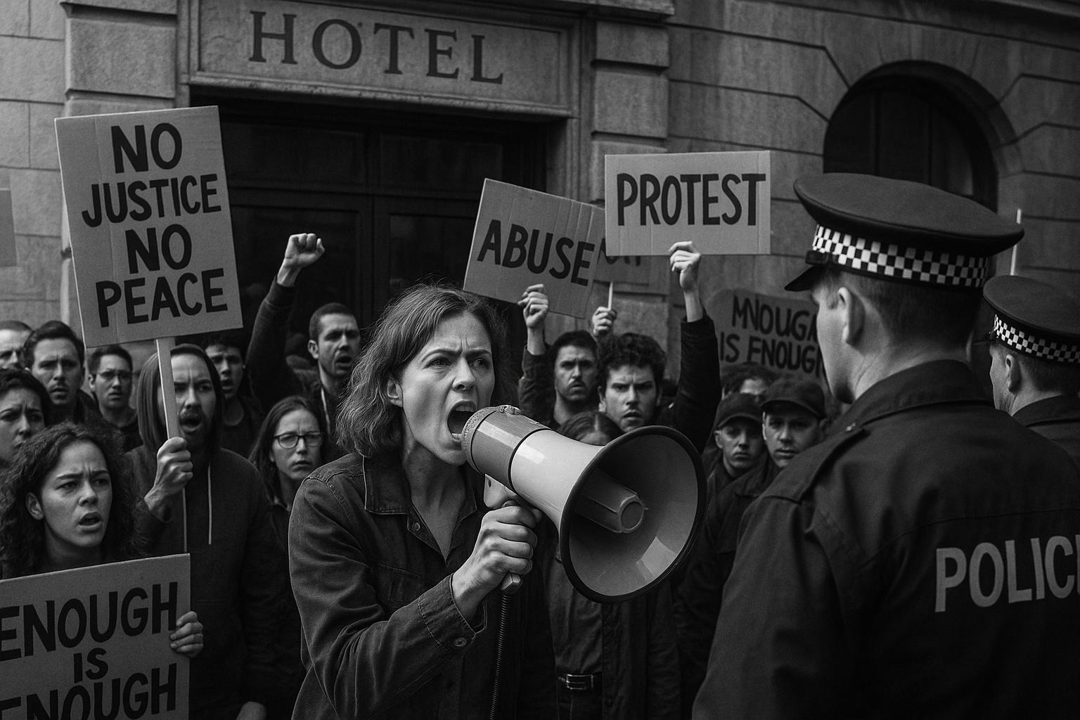 Protests escalate over male-only migrant housing at London and Essex hotels amid safety fears