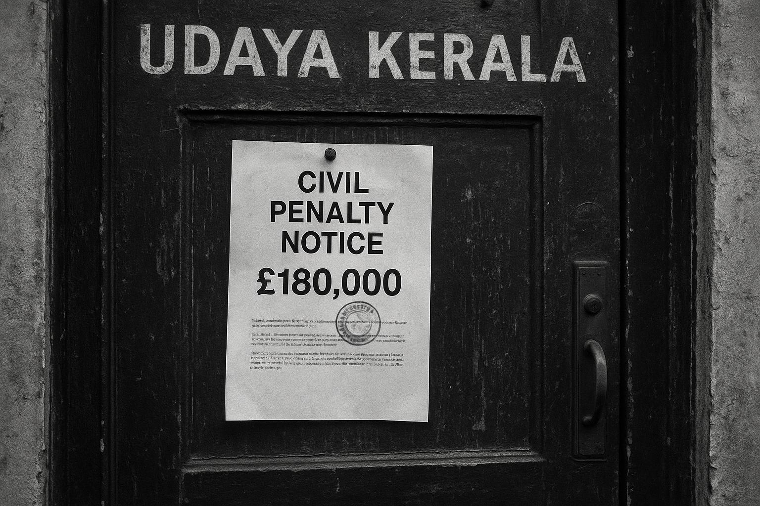MP warns licence revocation would 'punish community' as East Ham restaurant hit with £180,000 illegal‑working penalty